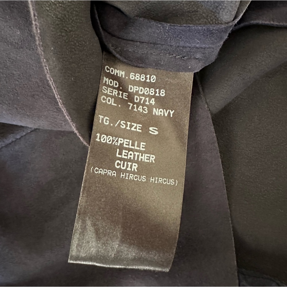 DROMe Suede Ruffle Top - Picture 10 of 15